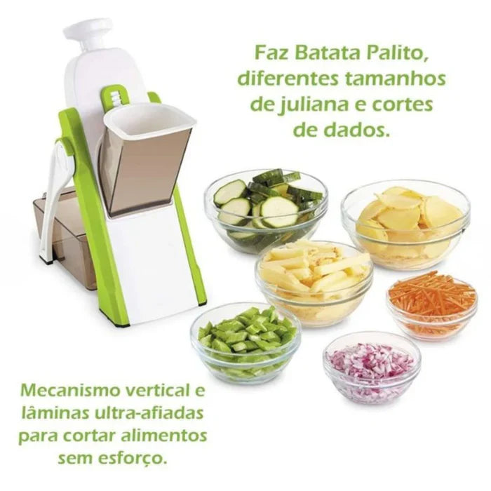 Fatiador Multifuncional 5 Em 1- Lâmina De Aço Inox