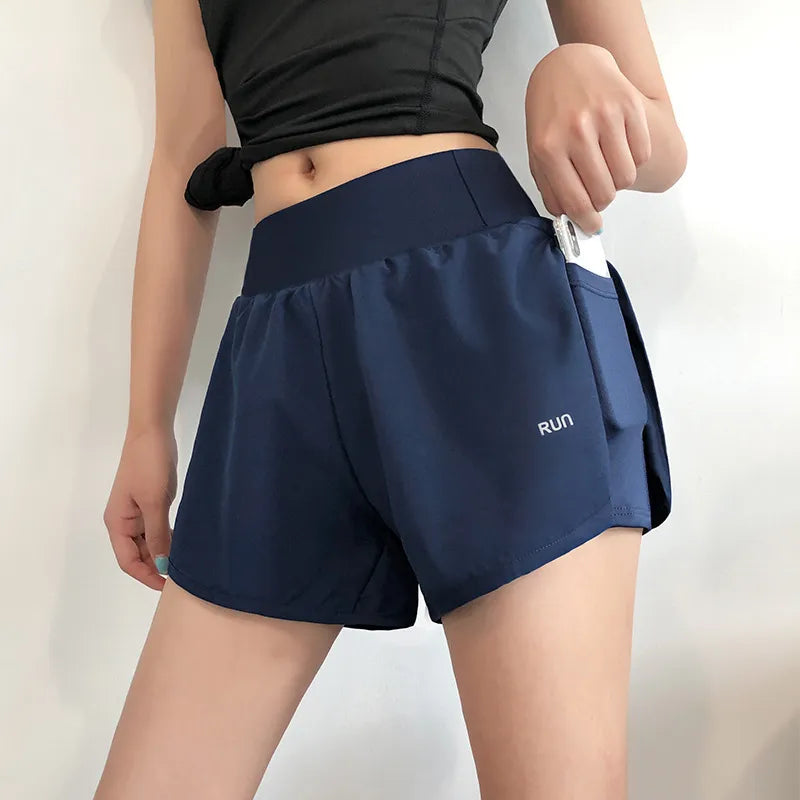 Short Esportivo Secagem Rápida - Bolso Lateral